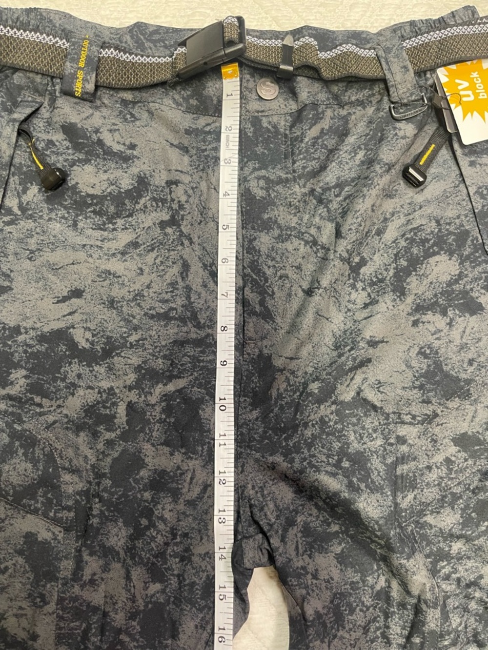 SIKAINI Outdoor Camouflage Utility Pants in Gray and Black - Picture 13 of 15